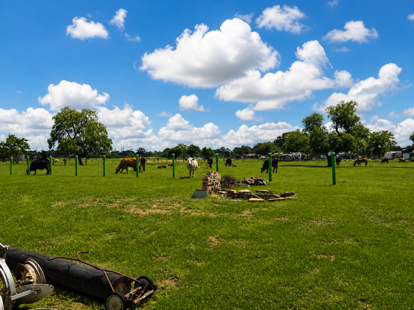 Land surrounding the museum site