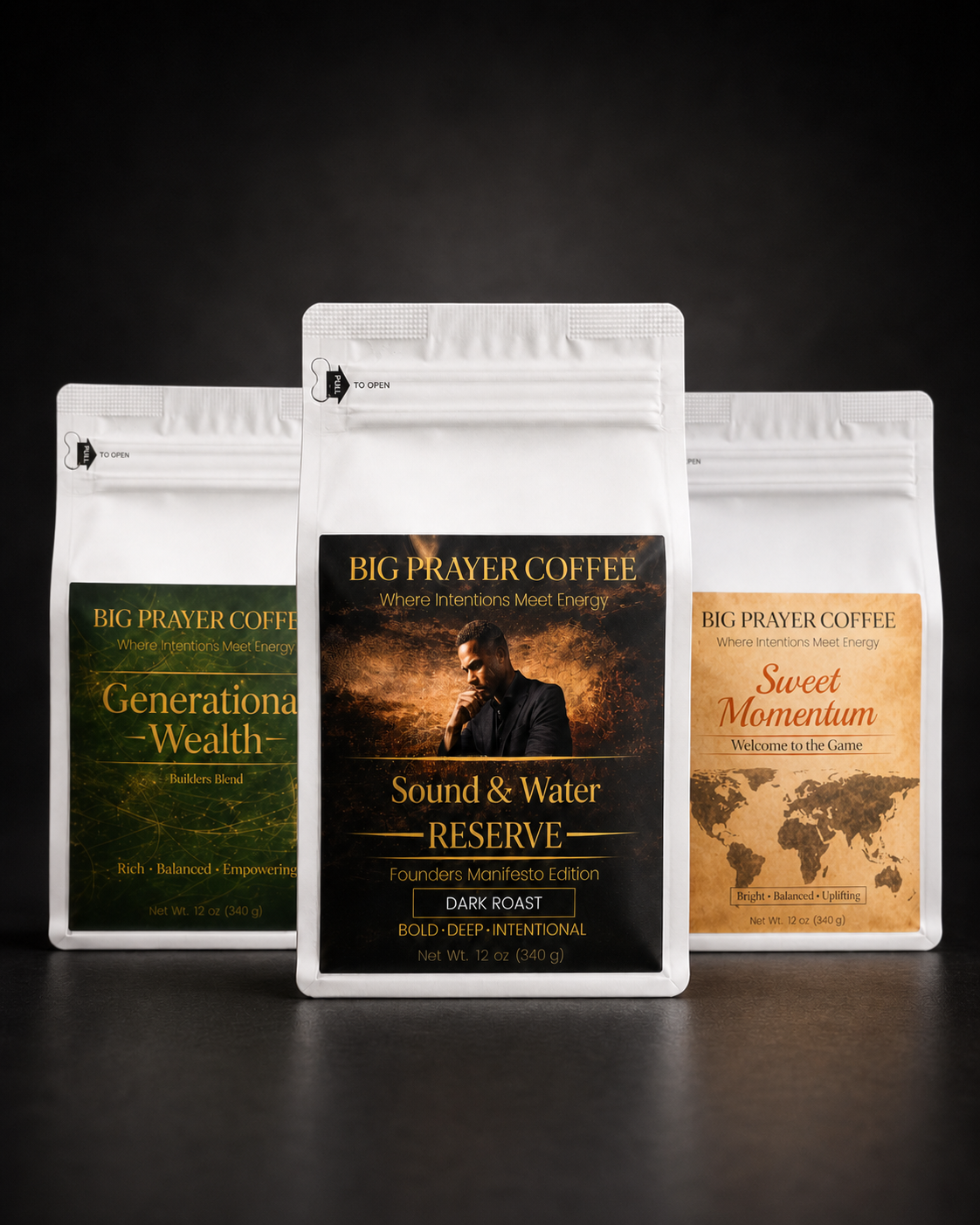 Museum-branded coffee bag
